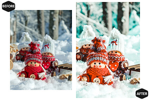 12 Happy Xmas Photoshop Actions