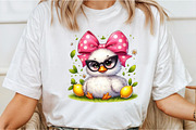 Watercolor Cute Baby Duck PNG, an Illustration by Libby Wishes (Thumbnail 3 of 5)