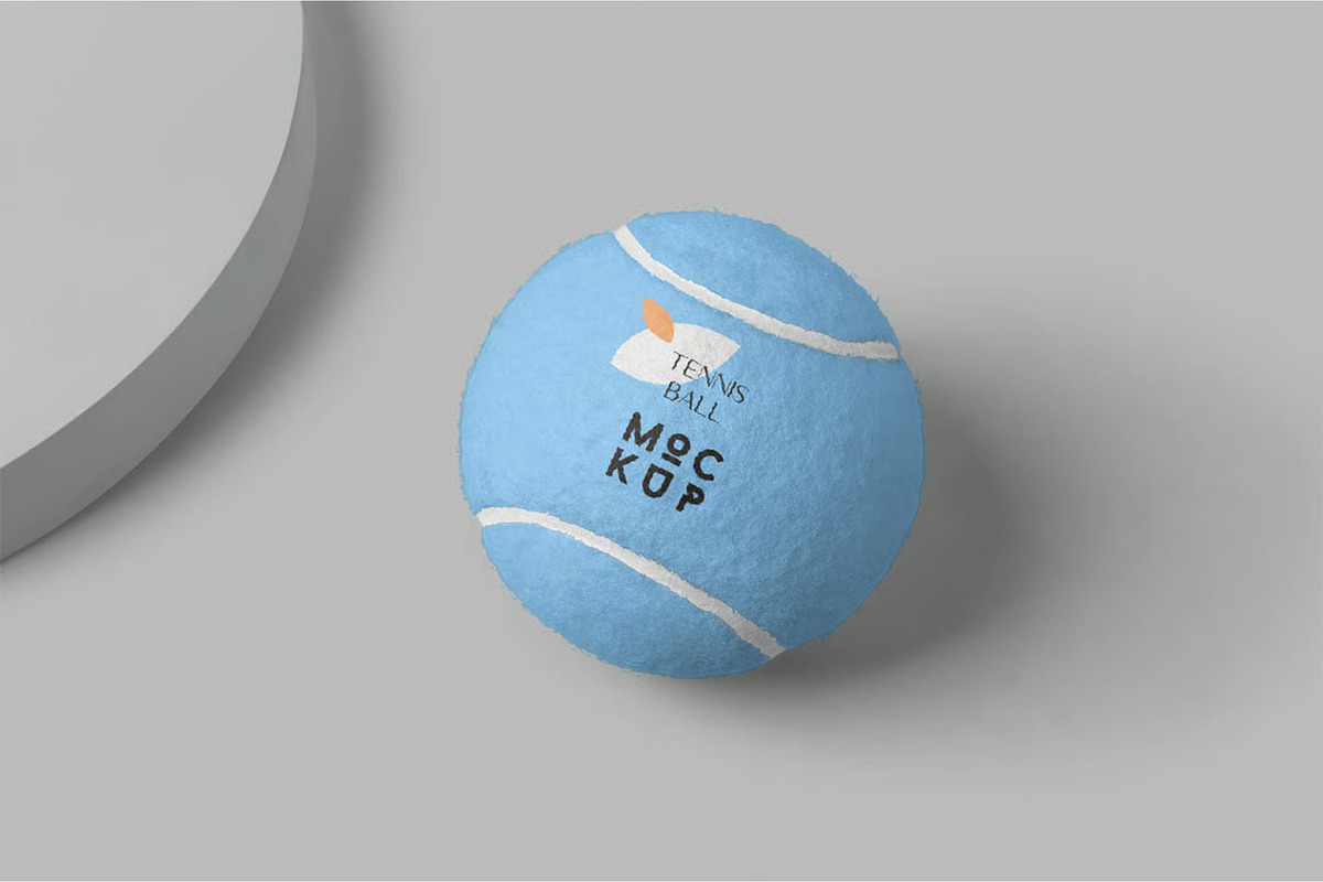 Tennis Ball Mockups, a Product Mockup by megostudi0 (Photo 3 of 6)