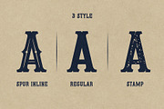 Memento – Vintage Western + Extra, a Serif Font by Kaizla03 (Thumbnail 2 of 10)
