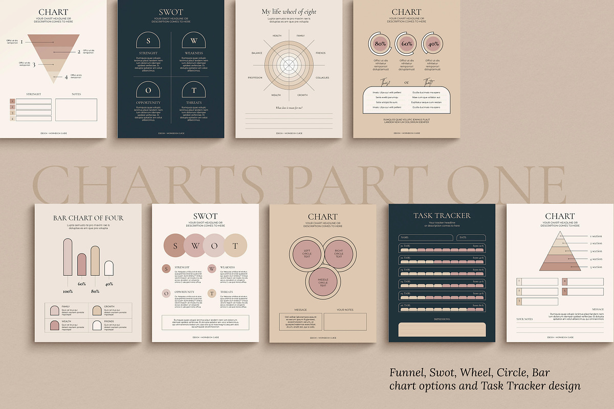 4 in 1 Course Creator Bundle CANVA, a Magazine Template by Mirazz (Photo 21 of 50)