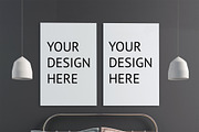 15 bedroom poster mock up, a Household Mockup by ChromiumHeart (Thumbnail 7 of 17)