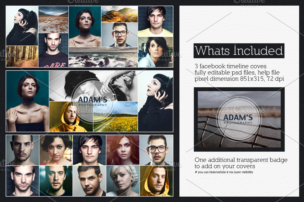 Facebook Timeline Cover V1, a Social Media Template by ydlabs (Photo 2 of 2)