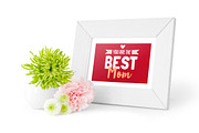 Frame Photo Mockup, a Print Template by Little Jimi Shop (Thumbnail 4 of 5)