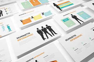 Silhouette Infographic Powerpoint