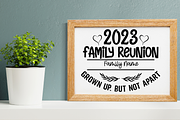 Family Reunion 2023 SVG Bundle, an Object Graphic by Design's Dark (Thumbnail 3 of 21)