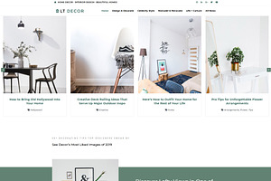 LT Decor WordPress Decorating Theme