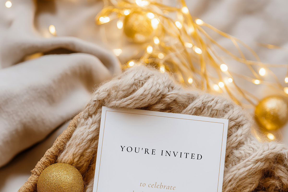 Holiday Christmas Card Mockup Bundle, an Advertising Mockup by Serenefeeling (Photo 7 of 11)