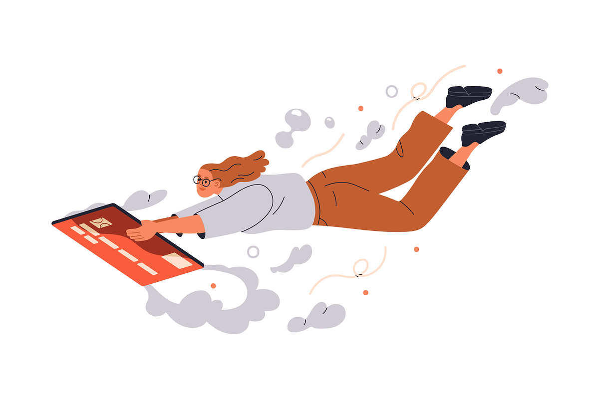 Active people in motion concept set, a Person Illustration by Good Studio (Photo 11 of 17)