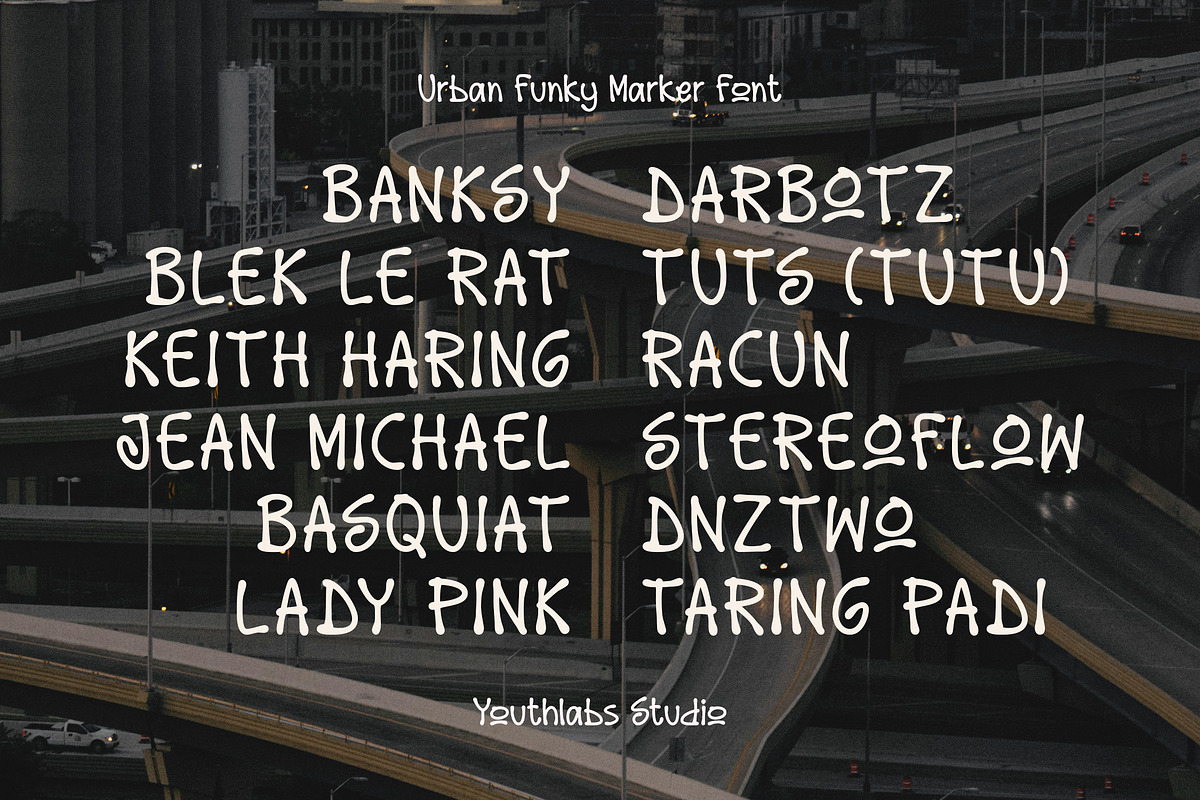 Jivora - Urban Funky Marker Font, a Handwritten Font by Youthlabs Studio (Photo 8 of 15)