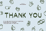 Hands - Vector Illustrations, an Emoji Icon by line & plane (Thumbnail 7 of 7)