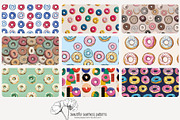 70 donuts seamless pattern, a Pattern Graphic by Poppy Lane Studio (Thumbnail 9 of 10)