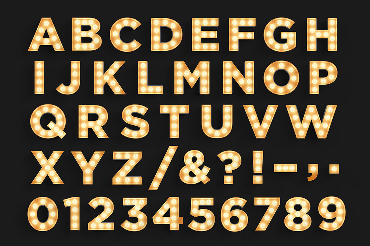 Light Bulb Type, a Graphic by Design Assets (Photo 3 of 5)