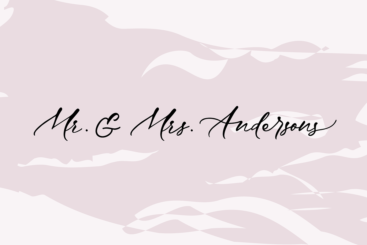 The Glamorous Tale | Elegant Script preview 6