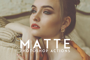 15 Matte Photoshop Actions