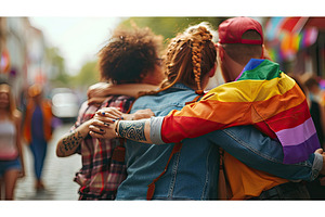 Gay pride parade, a Person Photo by Neirfy