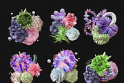 Organic Abstract 3D Shapes Pack, a Graphic by LarysaZabrotskaya (Thumbnail 4 of 9)