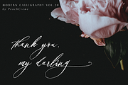 Balzak // Organic Calligraphy, a Script Font by PeachCreme (Thumbnail 12 of 12)