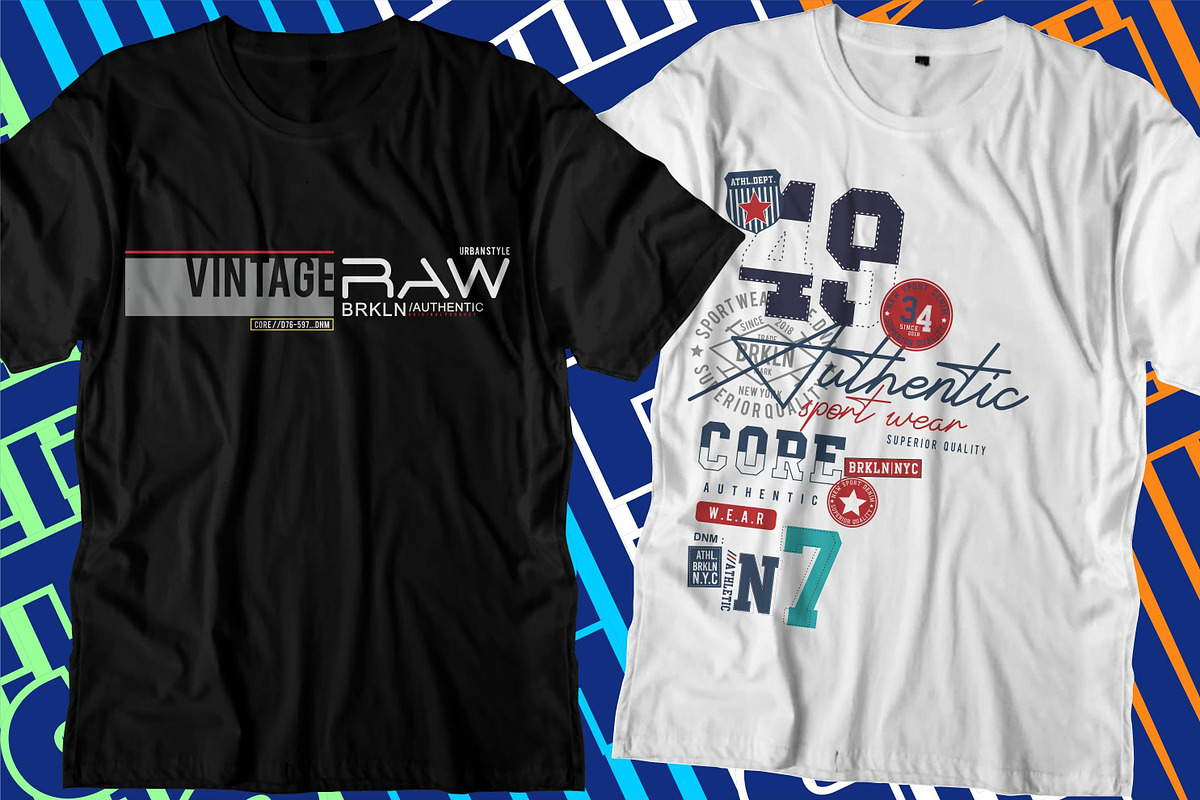 Urban City Typography T Shirt Design, a Graphic by D2PUTRI (Photo 17 of 26)