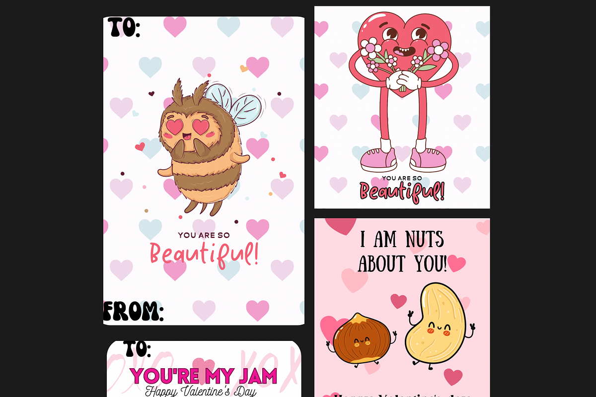 107 Valentine Cards, a Card Template by Kink Ink Designs (Photo 3 of 7)