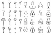 707 Hand Draw doodle icons set, an Outline Icon by TKDoodle (Thumbnail 8 of 17)
