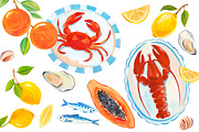 Limoncello, Acrylic summer set, an Animal Illustration by Lembrik's Artworks (Thumbnail 3 of 6)