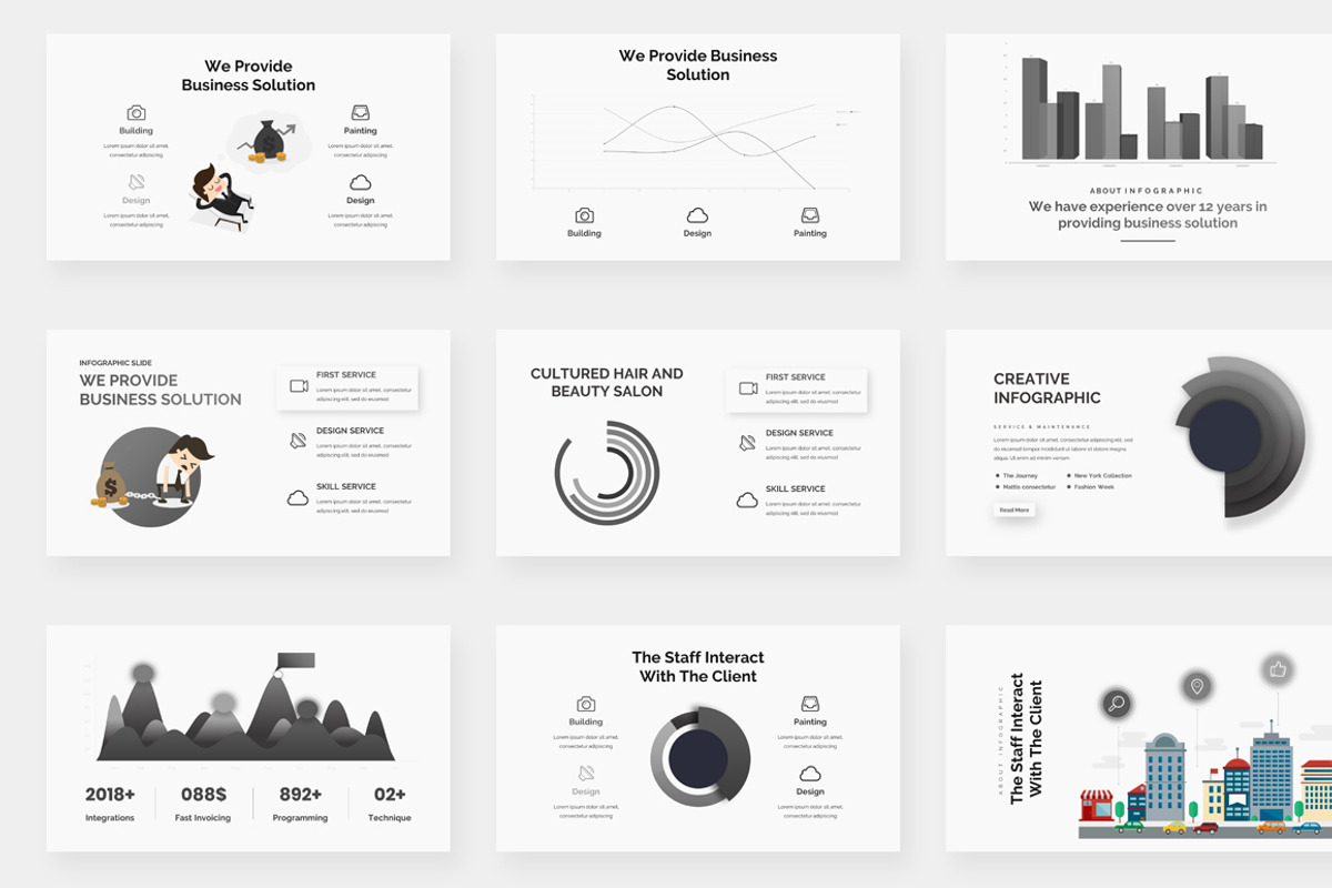 Project Status Powerpoint Bundle, a Presentation Template by One Percent Studio (Photo 5 of 34)