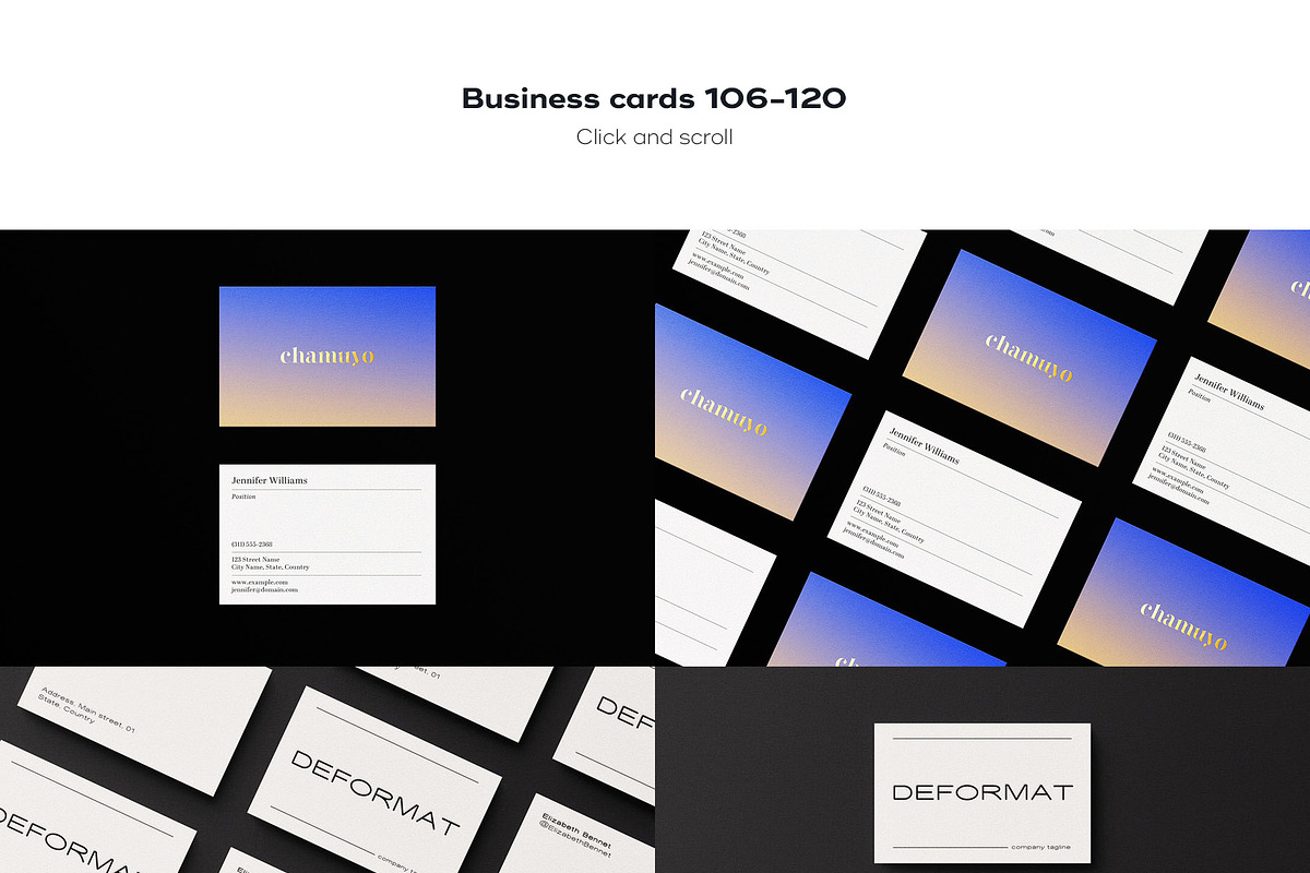 Business Card Logo Template Bundle, a Product Mockup by FoundImages (Photo 11 of 163)