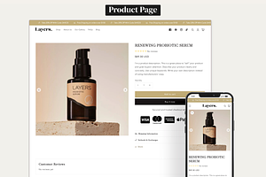 Layers - Beauty Shopify Theme