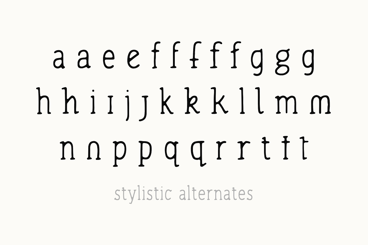 Jovial Serif Pro - Handwritten Fonts, a Serif Font by Tom Chalky (Photo 7 of 7)