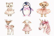 Pink Baby Girl Clipart, an Illustration by Design Market (Thumbnail 5 of 5)