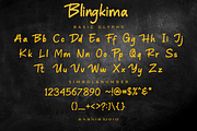 Blingkima– Handwritten Font, a Handwritten Font by Basnistudio (Thumbnail 9 of 10)