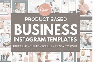 Business Instagram Canva Template