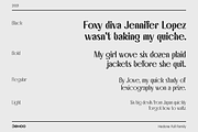Hedone luxurious sans Typeface, a Font by Jehoo Creative (Thumbnail 5 of 10)