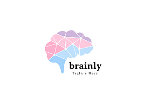 Intelligence Brain Tech Logo Design, a Branding & Logo Template by AlvinStd