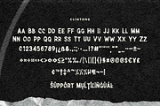 Clintone - Display Font, a Sans Serif Font by Ainun Jinan (Thumbnail 8 of 8)