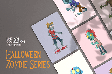Zombie - Halloween Illustration