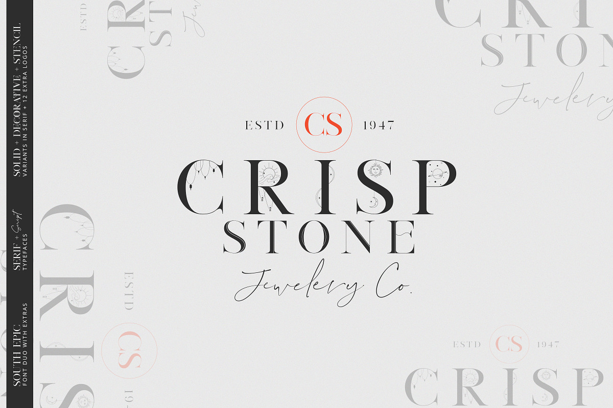 South Epic Dream Font Duo + Logos preview 5