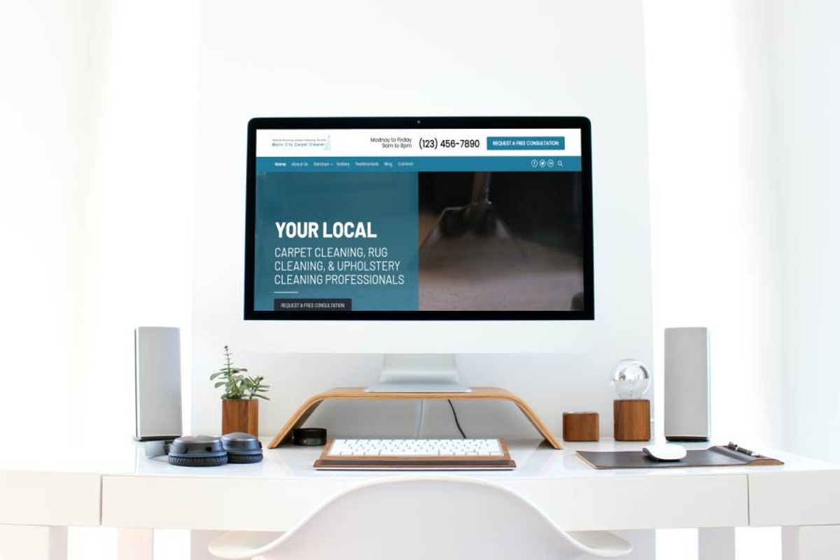 Carpet Cleaning WordPress Theme : Carpet Cleaning Website Template preview 3