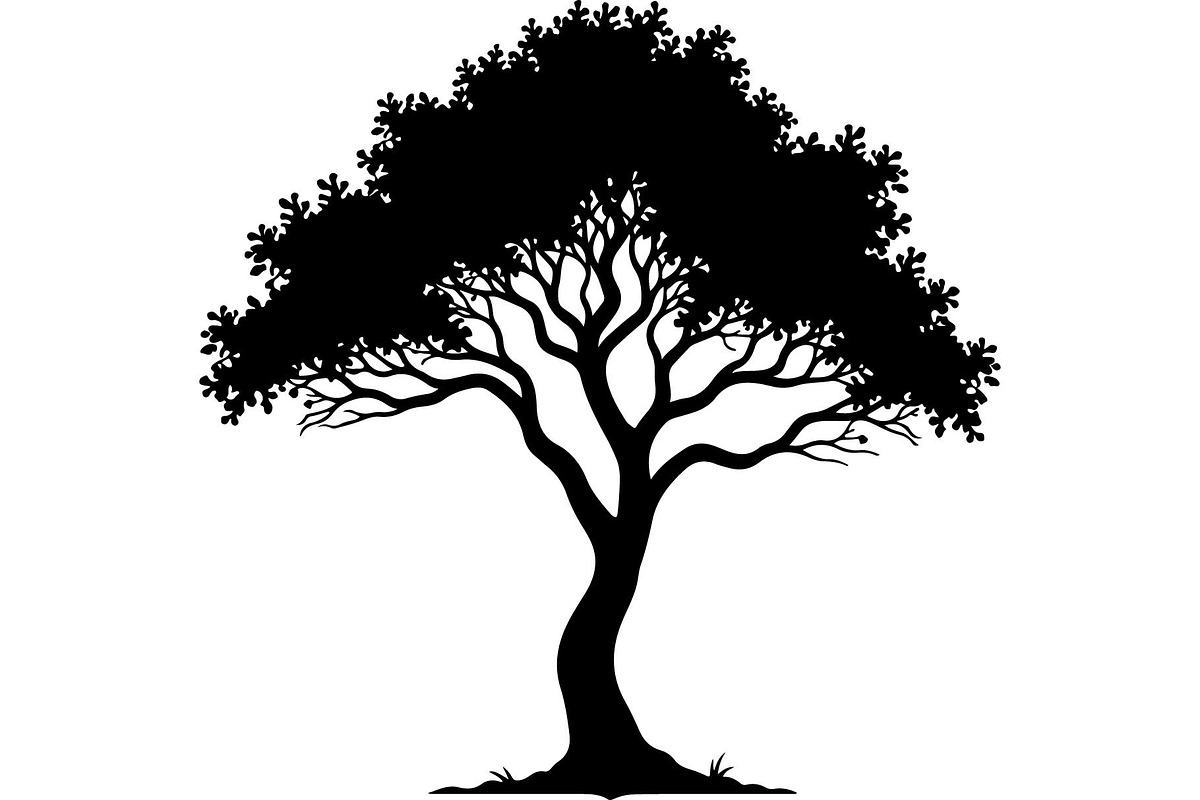 Black Tree Vector Clipart Pack, an Object Graphic by Designer_Momina (Photo 3 of 10)