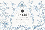 Rococco Vintage Victorian line art, an Object Graphic by Grace Noboa Illustrations (Thumbnail 7 of 7)