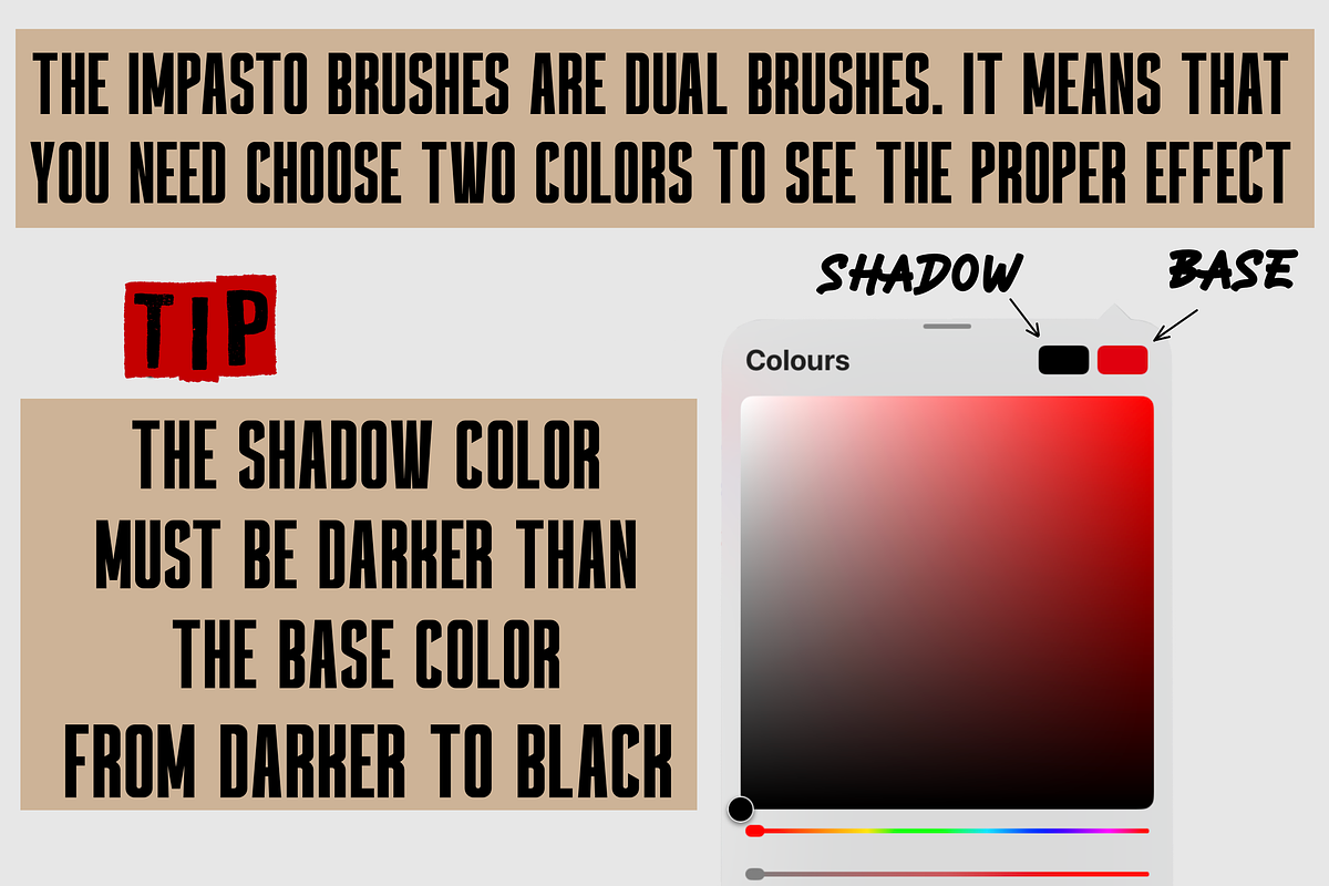 Thick paint Procreate brushes, a Brush Add-On by TheWhiteCatLab (Photo 12 of 21)