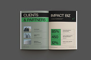 Green Modern Company Profile, a Brochure Template by Neermana (Thumbnail 7 of 12)