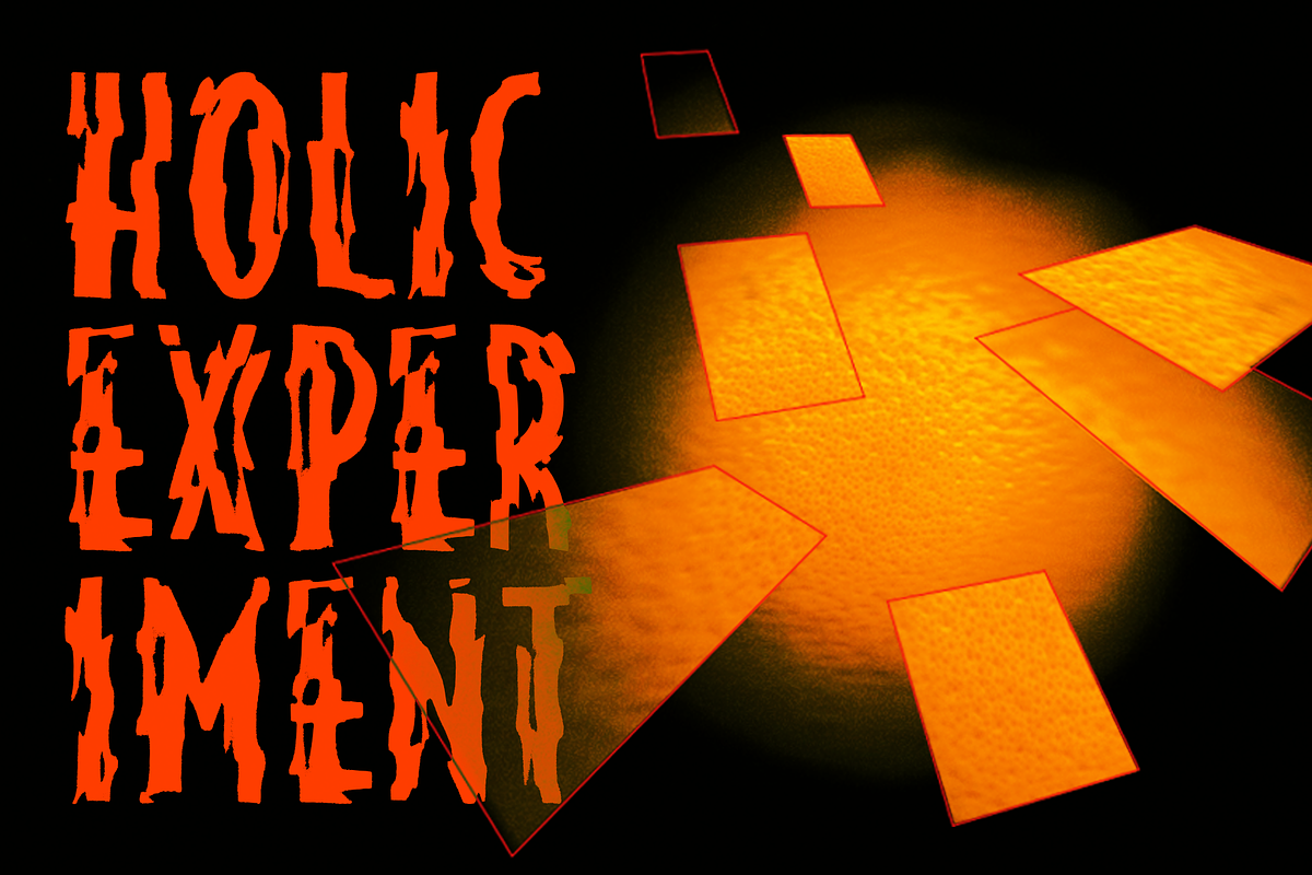 HOLIC Experiment, a Sans Serif Font by HOLIC_Tank (Photo 8 of 10)