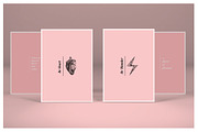 Thunder and Heart Postcard 01, a Flyer Template by Isbela  (Thumbnail 2 of 5)