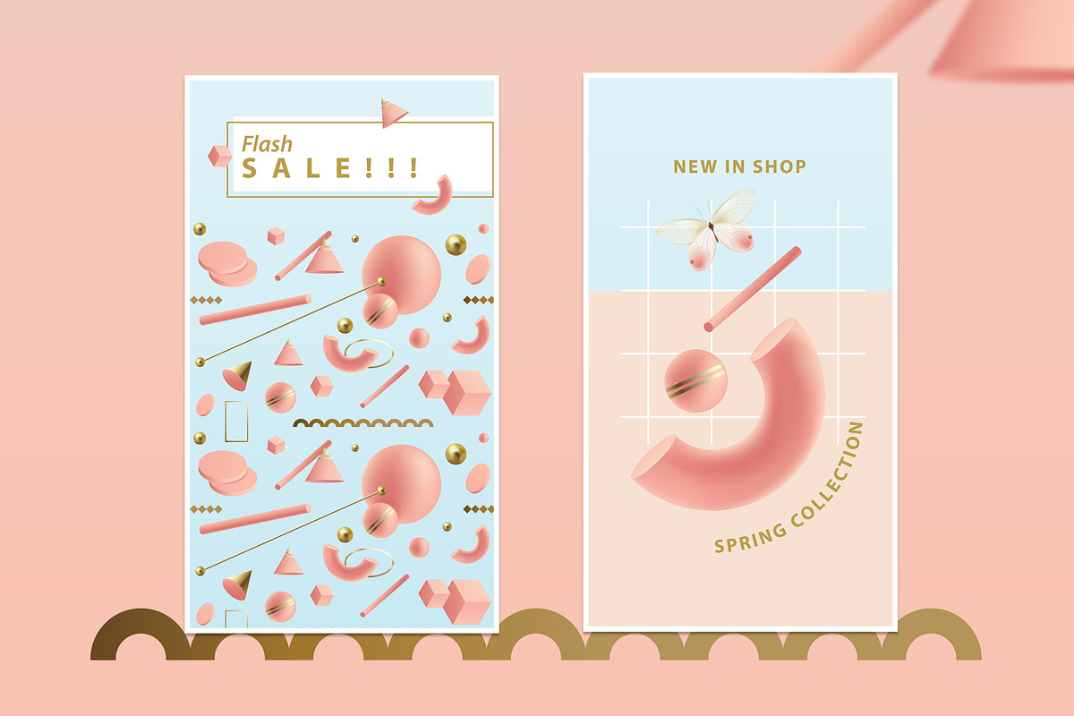 Illusion-Instagram Posts and Stories, a Social Media Template by Polar Vectors (Photo 11 of 20)