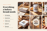 Bakery Branding Mockup Collection, a Packaging Mockup by Motion-Box (Thumbnail 2 of 4)