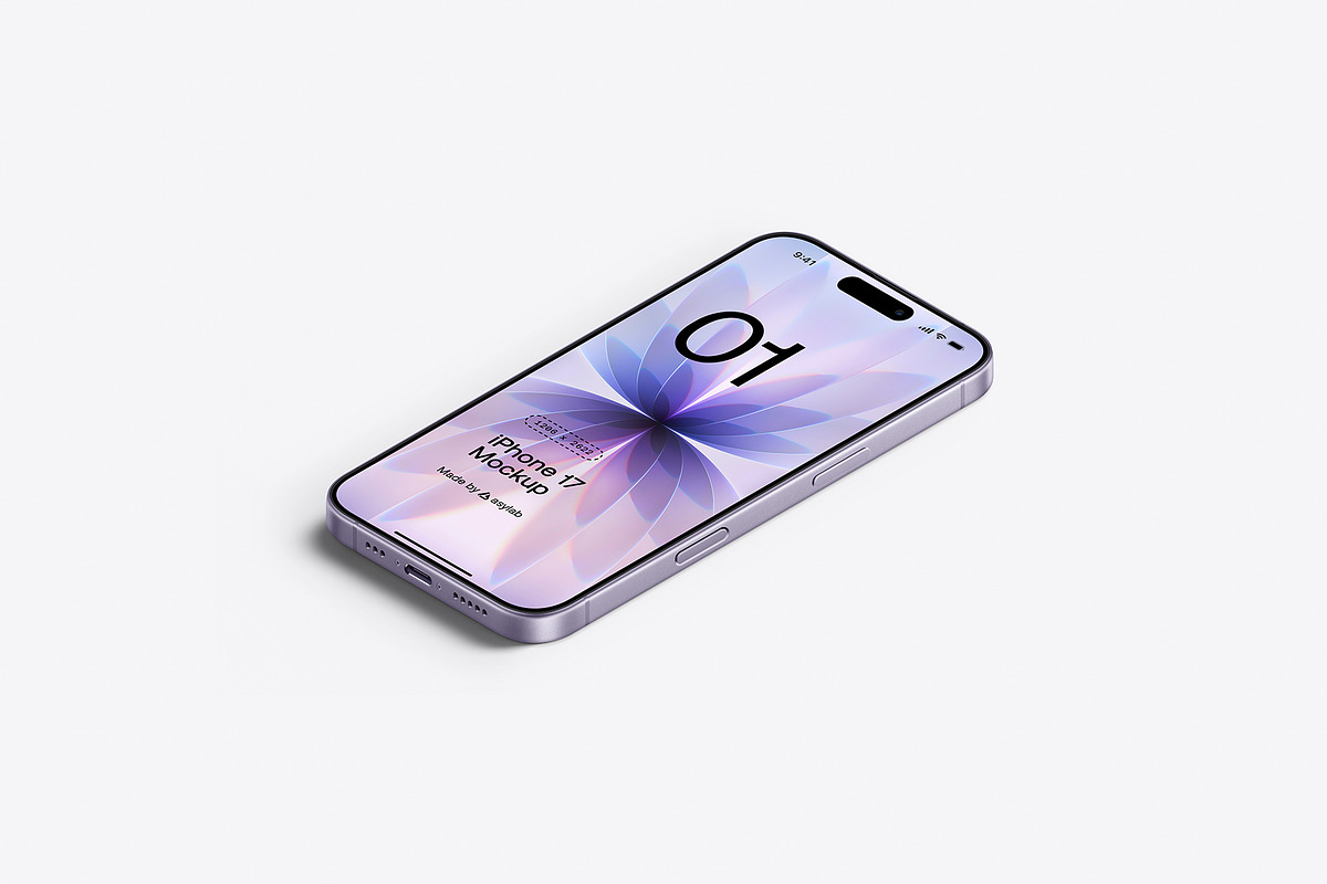 iPhone 17 - 24 Mockups Scenes, an iPhone Mockup by Asylab (Photo 30 of 61)