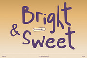 CS Miska Drawn, a Sans Serif Font by Craft Supply Co. (Thumbnail 4 of 8)
