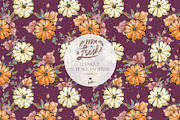Fall Farm Market Seamless Patterns, a Pattern Graphic by KaramfilaS (Thumbnail 2 of 17)